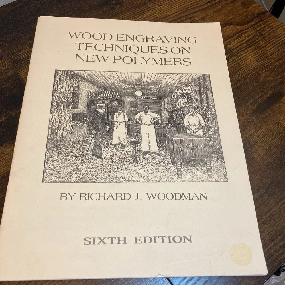 Wood Engraving Techniques New Polymers Woodman 6th Ed Printmaking Relief Printin